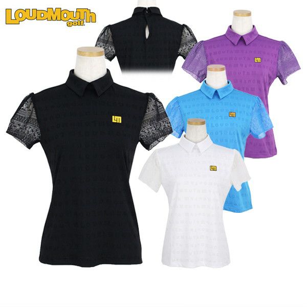 Polo shirt for women, Loudmouth Golf, LOUDMOUTH GOLF, Japanese genuine product, Japanese standard, 2025, Spring/Summer, new golf wear