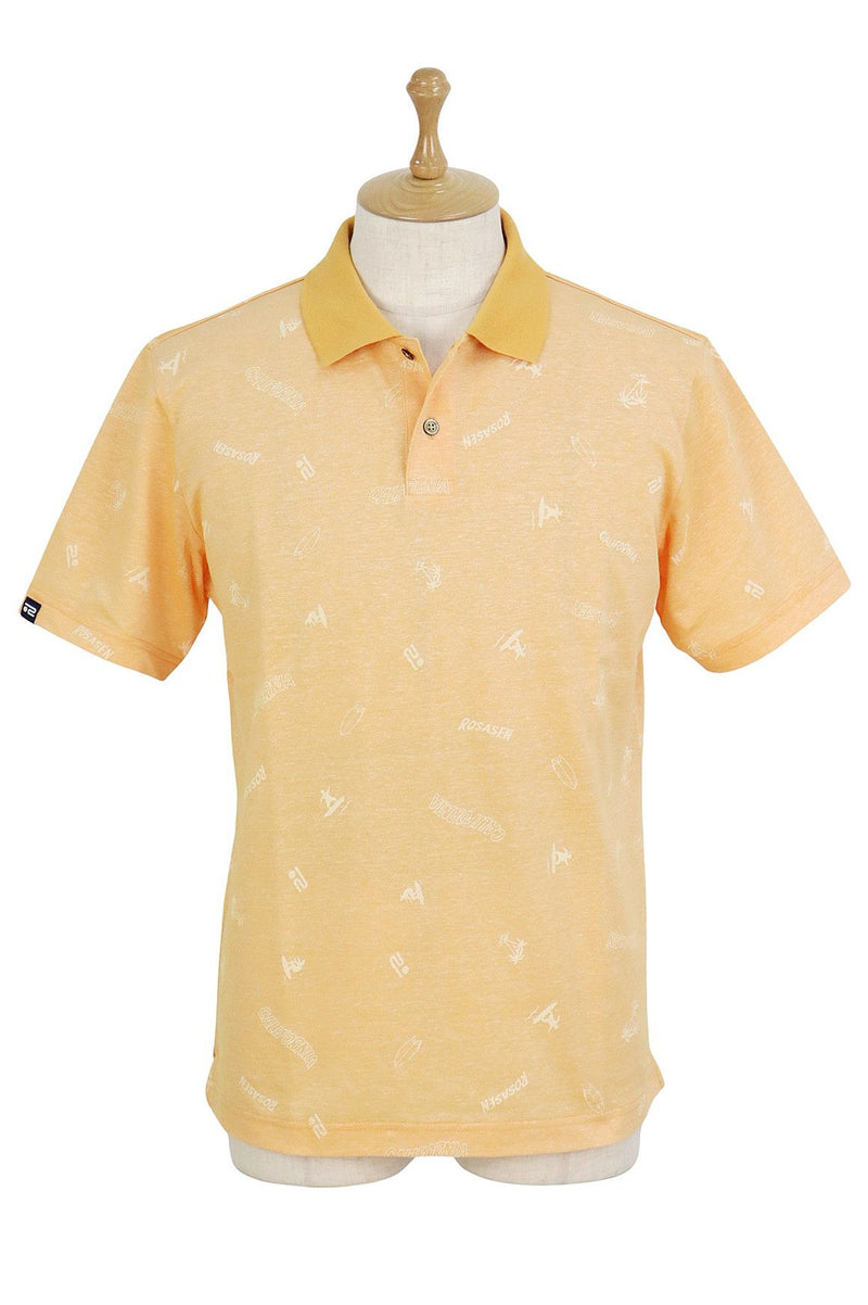 Men's Polo Shirt ROSASEN 2025 Spring/Summer New Golf Wear