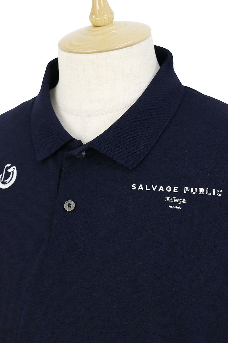 Men's polo shirt Salvage Public Kolepa SALVAGE PUBLIC Kolepa 2025 Spring/Summer New Golf Wear