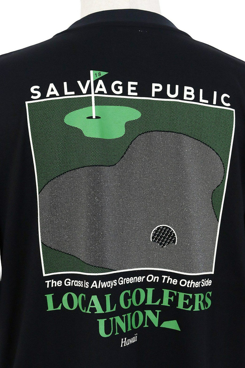 Men's T-shirt Salvage Public Kolepa SALVAGE PUBLIC Kolepa 2025 Spring/Summer New Golf Wear