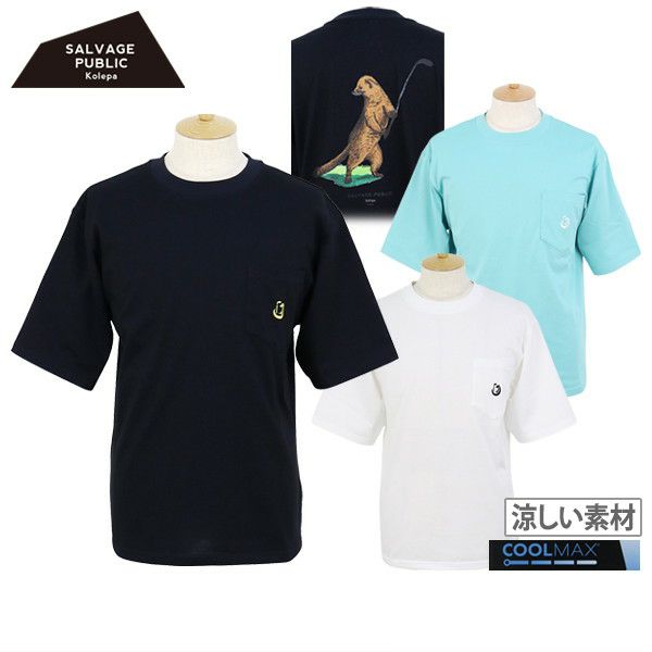 Men's T-shirt Salvage Public Kolepa SALVAGE PUBLIC Kolepa 2025 Spring/Summer New Golf Wear