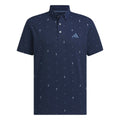 Short Sleeve Polo Shirt Men Adidas Golf Adidas Golf Japan Official Product 2025 Spring/Summer New Golf Wear