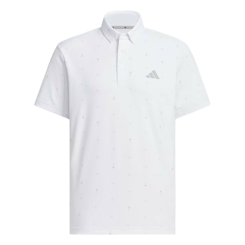 Short Sleeve Polo Shirt Men Adidas Golf Adidas Golf Japan Official Product 2025 Spring/Summer New Golf Wear