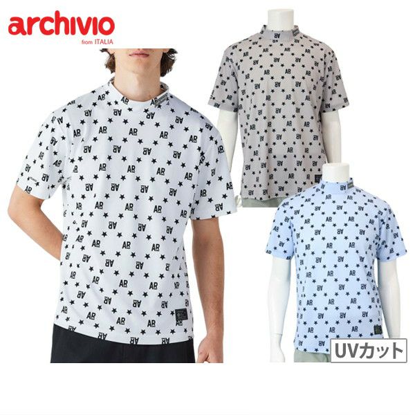 High neck shirt for men Archivio archivio 2025 Spring/Summer New Golf Wear