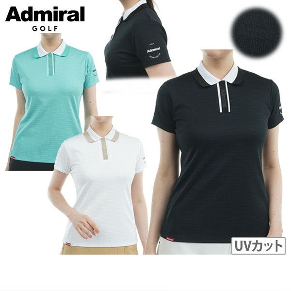 Polo shirt for women Admiral Golf Japan genuine product 2025 Spring/Summer New Golf Wear