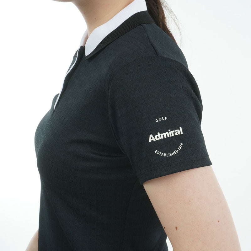 Polo shirt for women Admiral Golf Japan genuine product 2025 Spring/Summer New Golf Wear