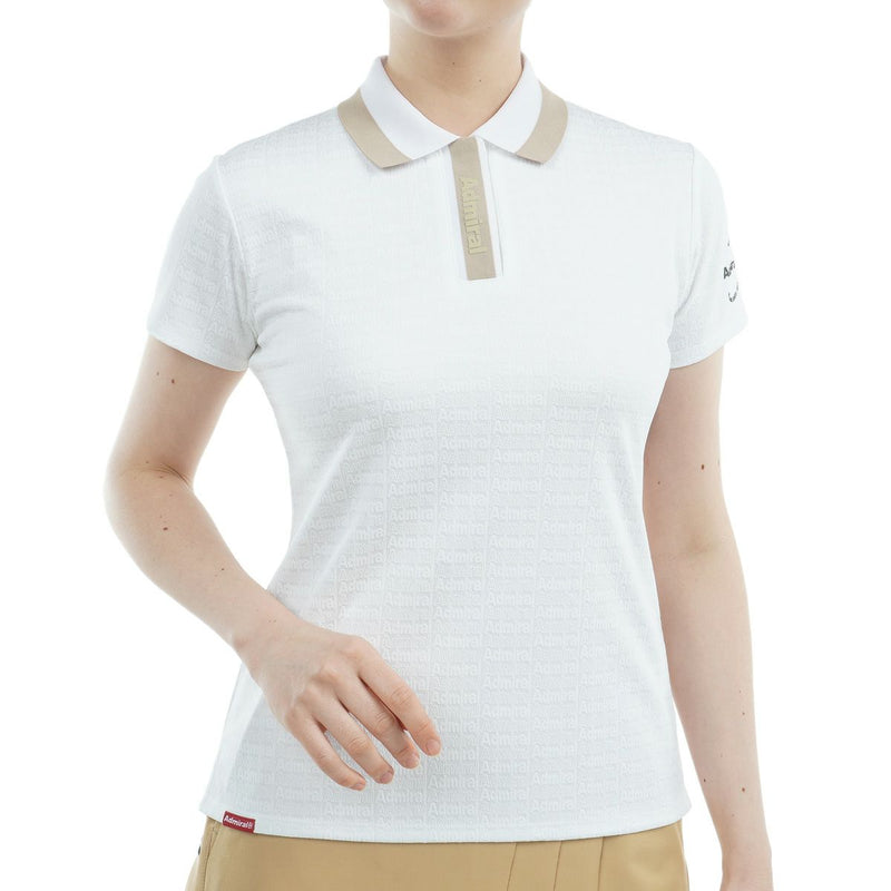 Polo shirt for women Admiral Golf Japan genuine product 2025 Spring/Summer New Golf Wear