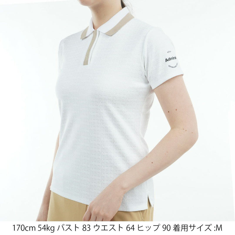 Polo shirt for women Admiral Golf Japan genuine product 2025 Spring/Summer New Golf Wear