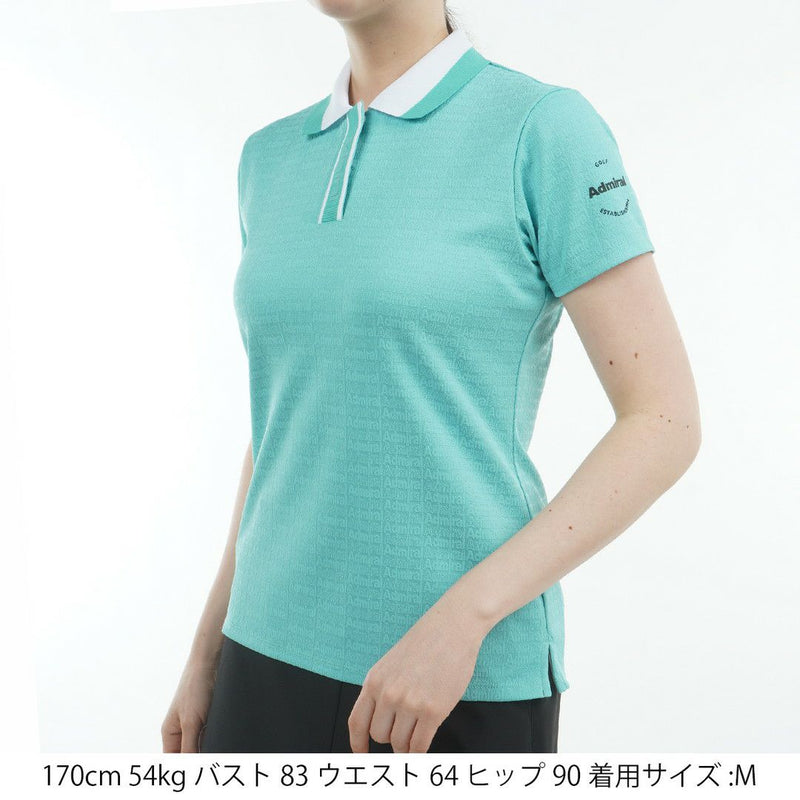 Polo shirt for women Admiral Golf Japan genuine product 2025 Spring/Summer New Golf Wear