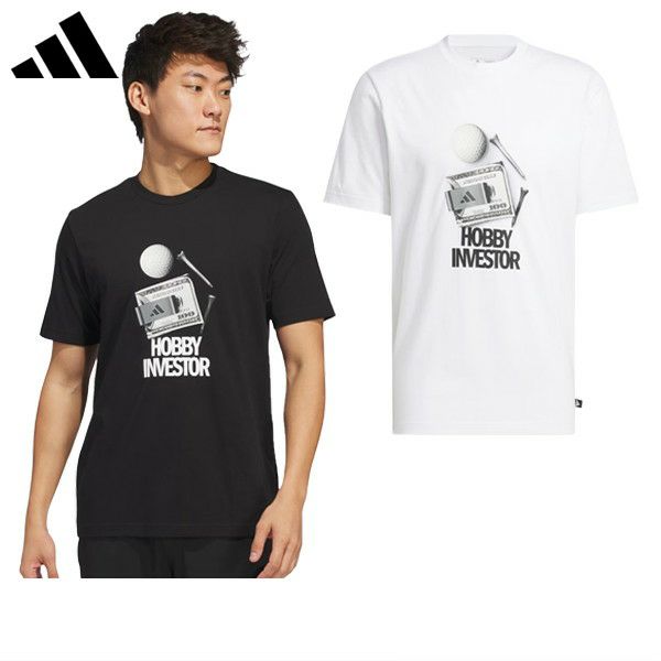 Men's T-shirt Adidas Adidas Golf Adidas Golf Japan genuine product 2025 Spring/Summer new golf wear