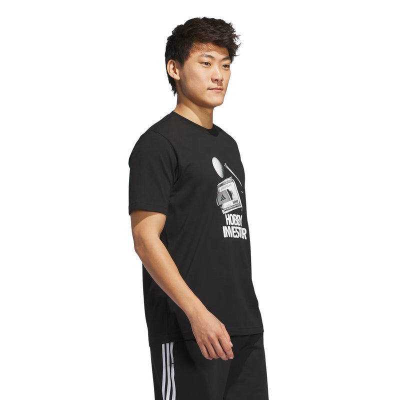 Men's T-shirt Adidas Adidas Golf Adidas Golf Japan genuine product 2025 Spring/Summer new golf wear