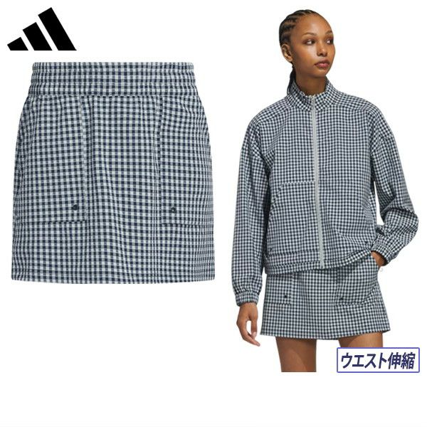 Women's Skirt Adidas Adidas Golf Adidas Golf Japan Genuine Product 2025 Spring/Summer New Golf Wear