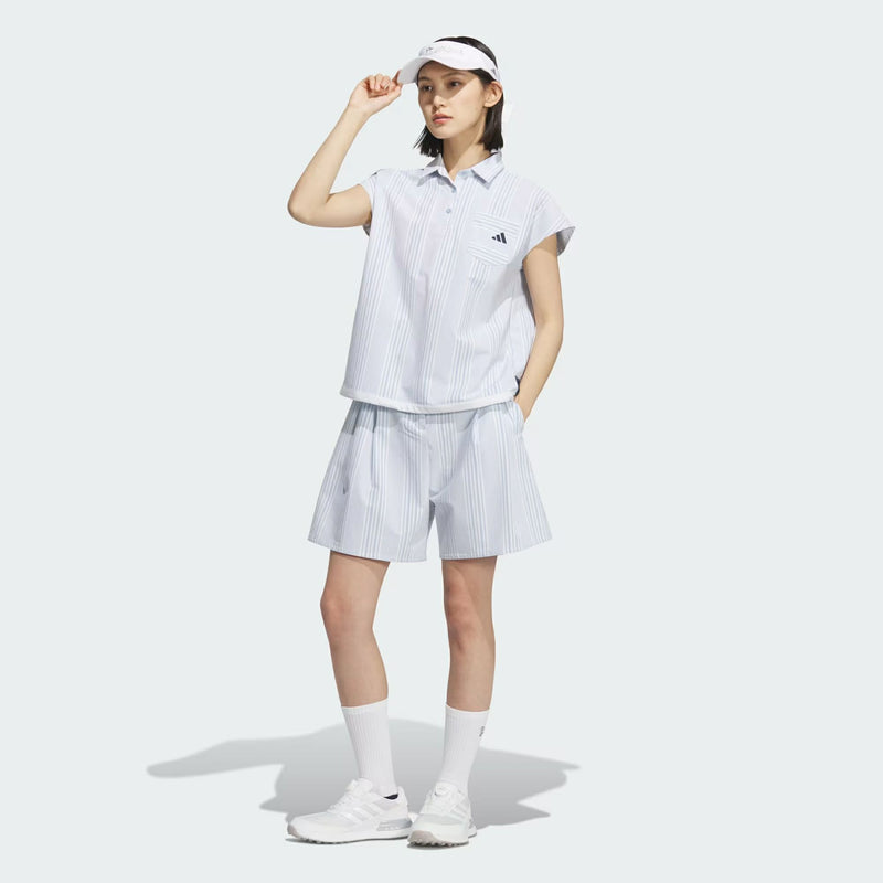 Polo shirts for women adidas adidas Golf adidas Golf Japan genuine product 2025 Spring/Summer new golf wear