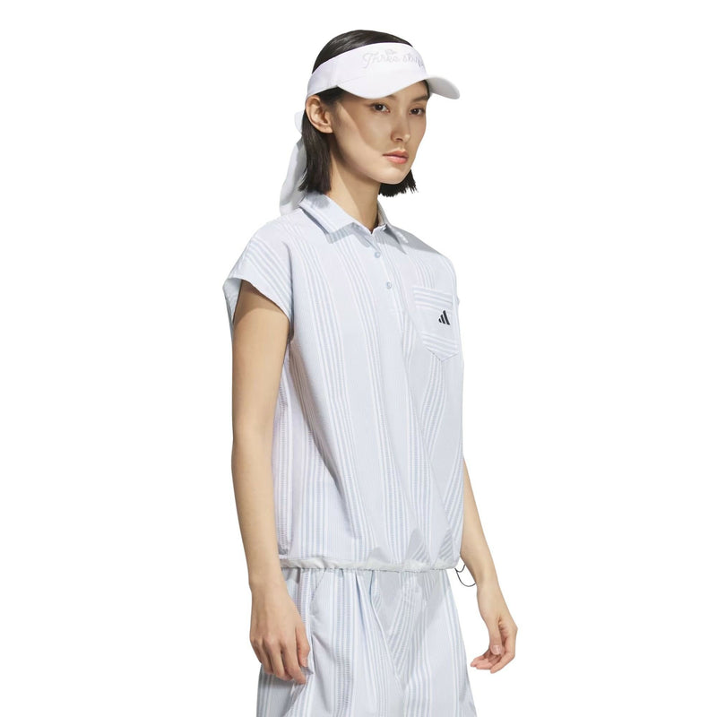 Polo shirts for women adidas adidas Golf adidas Golf Japan genuine product 2025 Spring/Summer new golf wear