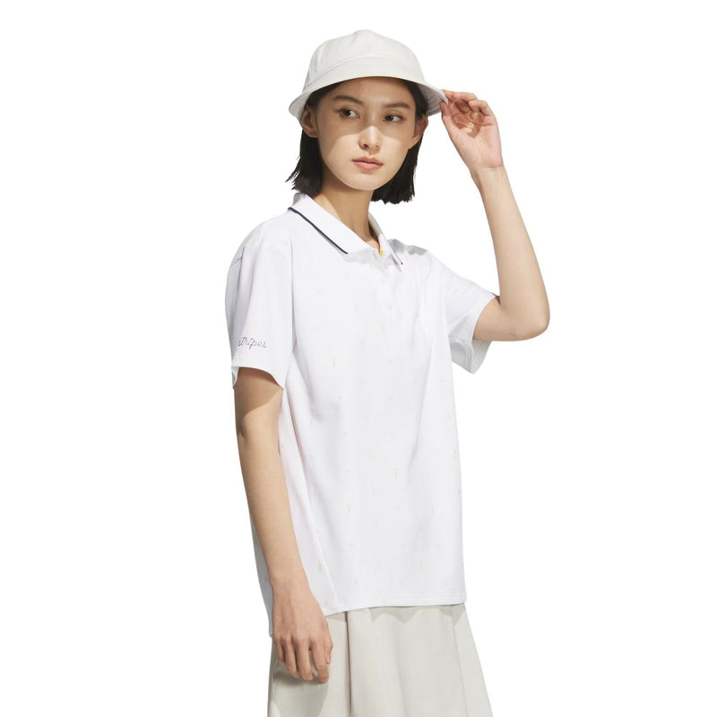 Polo shirts for women adidas adidas Golf adidas Golf Japan genuine product 2025 Spring/Summer new golf wear