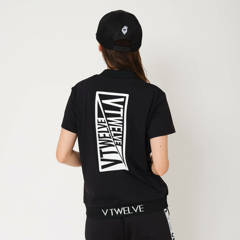 女子高頸襯衫V12高爾夫V-Twelve 2025春季/夏季新高爾夫服裝