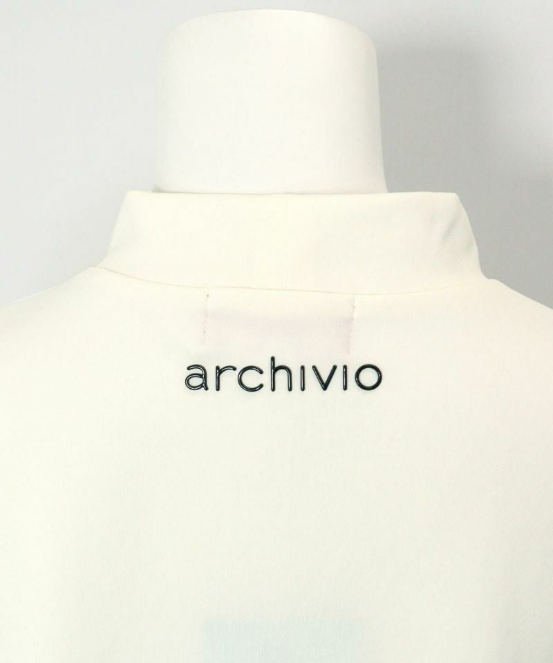 여성을위한 하이 넥 셔츠 Archivio Archivio 2025 봄/여름 새 골프 착용