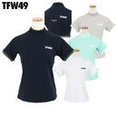 여성용 하이 넥 셔츠 TFW 49 골프 착용