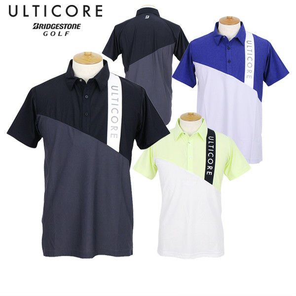 Polo Shirt Men's Ulticore Bridgestone Golf ULTICORE BRIDGESTONE GOLF 2025 Spring/Summer New Golf Wear