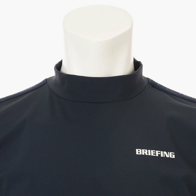 High neck shirt for men briefing golf BRIEFING GOLF 2025 Spring/Summer New Golf Wear