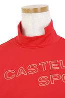 女子高脖子襯衫Castelbajac運動高爾夫服裝