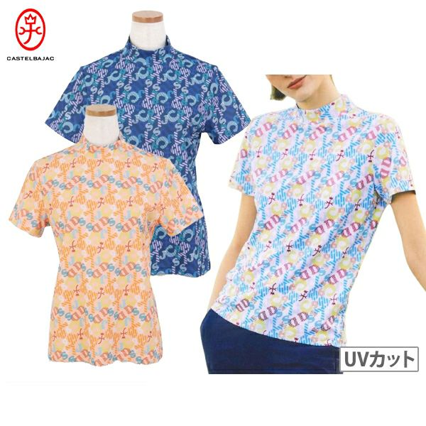 女子高領襯衫Castelbajac Sport 2025春季/夏季新高爾夫服裝