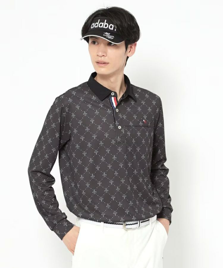 Polo shirt for men adabat adabat 2025 spring/summer new golf wear