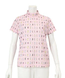 여성을위한 하이 넥 셔츠 Picone Club Golf Wear