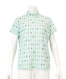 여성을위한 하이 넥 셔츠 Picone Club Golf Wear