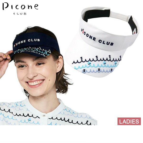 Sun visor for women PICONE CLUB 2025 Spring/Summer New Golf