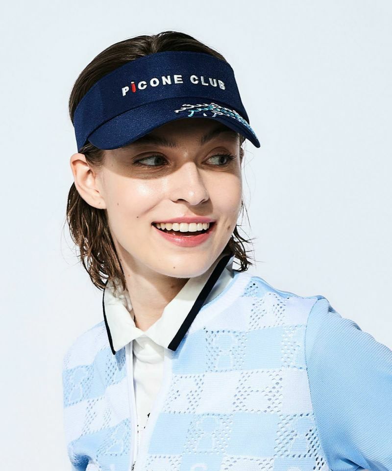 Sun visor for women PICONE CLUB 2025 Spring/Summer New Golf