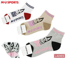 ソックス レディース MUスポーツ エムユー スポーツ M.U SPORTS MUSPORTS  ゴルフ