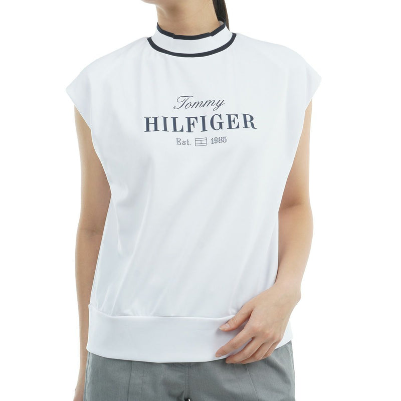 High neck shirt for women Tommy Hilfiger Golf TOMMY HILFIGER GOLF Japanese genuine product 2025 Spring/Summer new golf wear