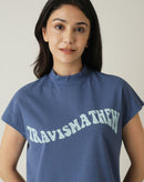 여성을위한 하이 넥 셔츠 트래비스 매튜 골프 착용