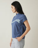 여성을위한 하이 넥 셔츠 트래비스 매튜 골프 착용