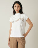 여성을위한 하이 넥 셔츠 트래비스 매튜 골프 착용