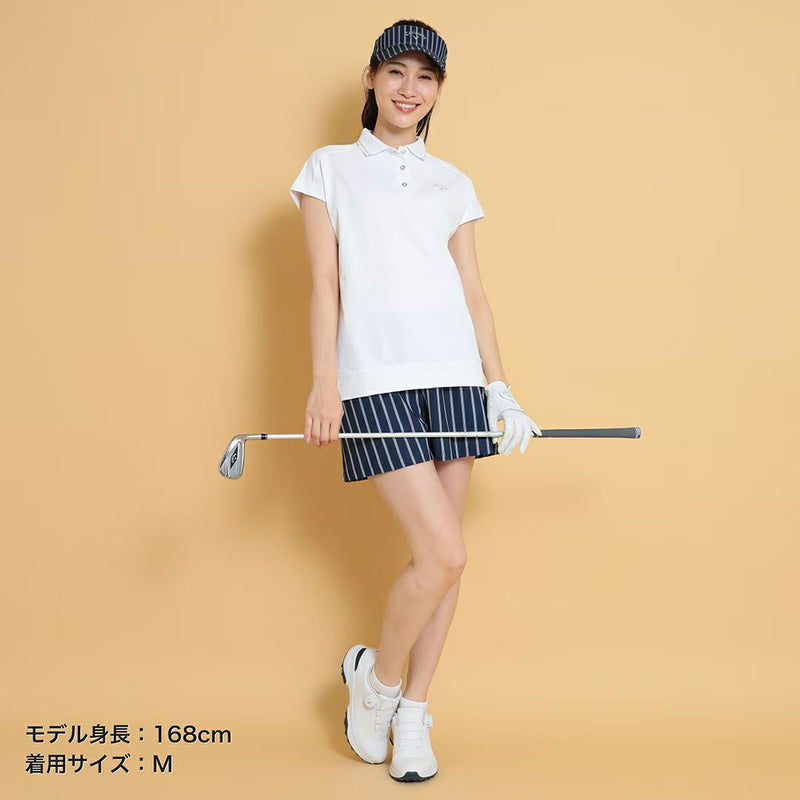 女子马球衬衫卡拉威服装卡拉威高尔夫卡拉威服装2025春季/夏季新高尔夫服装