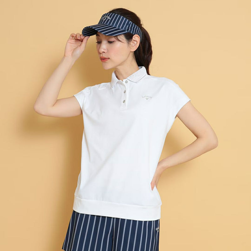 女子马球衬衫卡拉威服装卡拉威高尔夫卡拉威服装2025春季/夏季新高尔夫服装