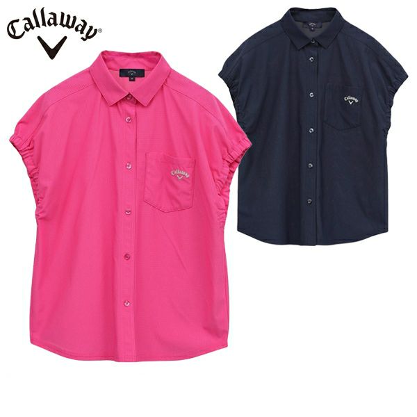 女子休閒襯衫Callaway服裝Callaway高爾夫Callaway服裝2025春季/夏季新高爾夫服裝