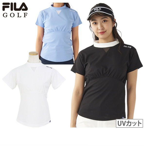 High neck shirt for women Fila Fila Golf FILA GOLF 2025 Spring/Summer New Golf Wear