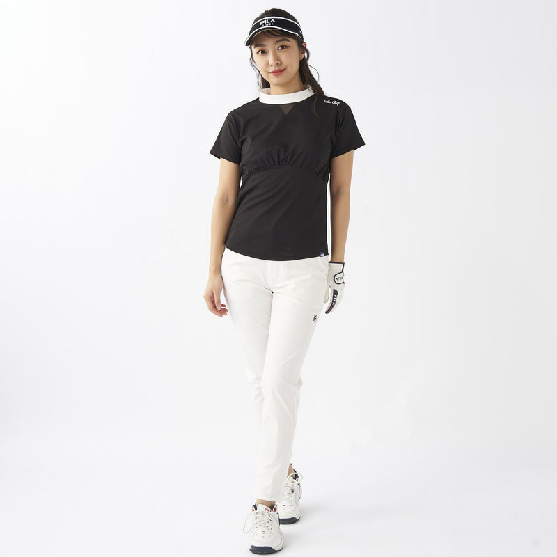 女子高领衬衫Fila Fila Golf Fila高尔夫2025春季/夏季新高尔夫服装