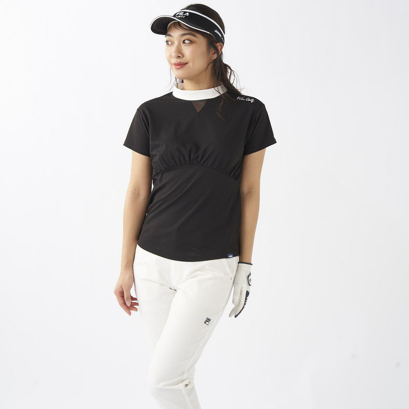 女子高领衬衫Fila Fila Golf Fila高尔夫2025春季/夏季新高尔夫服装