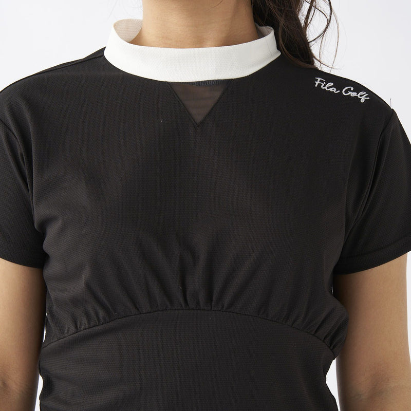 High neck shirt for women Fila Fila Golf FILA GOLF 2025 Spring/Summer New Golf Wear