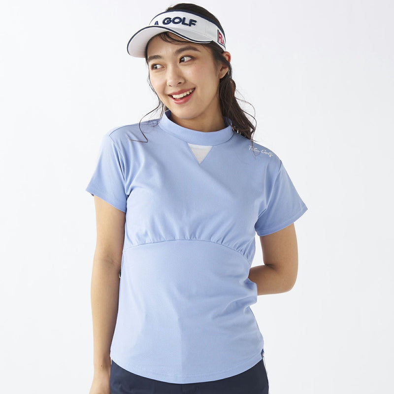 High neck shirt for women Fila Fila Golf FILA GOLF 2025 Spring/Summer New Golf Wear