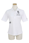 Polo shirt for women Castelbajac SPORT BLACK Line 2025 Spring/Summer New Golf Wear