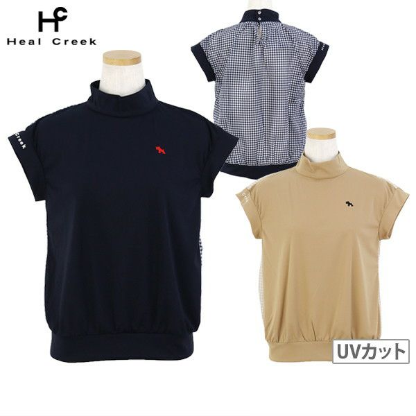 High Neck Shirt for Women Heal Creek 2025 Spring/Summer New Golf Wear