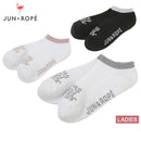 スニーカー丈ソックス レディース ジュン＆ロペ JUN＆ROPE  ゴルフ