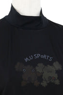 여성을위한 하이 넥 셔츠 mu 스포츠 M.U 스포츠 무스 포트 골프복