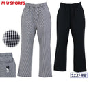 여성을위한 바지 mu 스포츠 M.U 스포츠 무스 포트 골프 착용