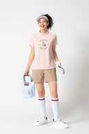 High neck shirt for women Tommy Hilfiger Golf TOMMY HILFIGER GOLF Japanese genuine product 2025 Spring/Summer new golf wear